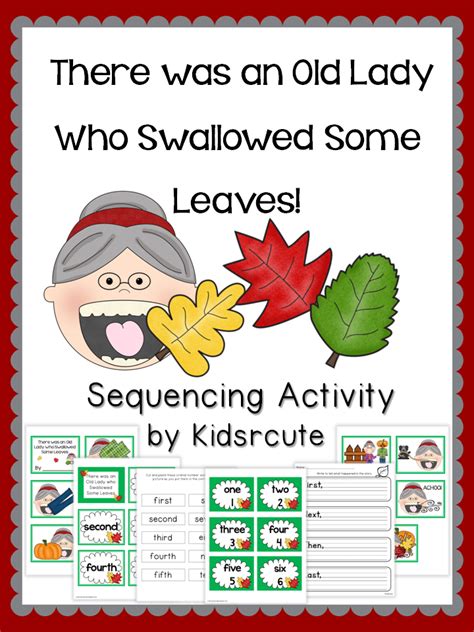 there was an old lady who swallowed a leaf|there was an old lady who swallowed some leaf pdf.